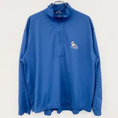 NIKE GOLF　ナイキゴルフ　プルオーバージャケット　ハーフジップ　青　ブルー　XLサイズ　古着【値引き交渉OK！】