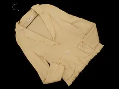 Rene ルネ パールボタン ニット ジャケット size36/ベージュ ◇■ レディースのサムネイル