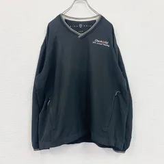 NIKE GOLF　ナイキゴルフ　プルオーバージャケット　黒　ブラック　XLサイズ　古着【値引き交渉OK！】