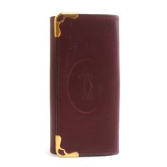 美品【Cartier】カルティエ マストライン 4連キーケース 箱•布•カード