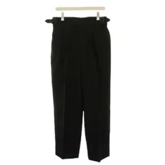 ザ リラクス THE RERACS 24AW グルカパンツ タック ウール 48 黒 ブラック 無地 フルレングス 24FW-REPT-218-J /YMのサムネイル
