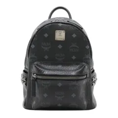 MCM エムシーエム スターク ヴィセトス バックパック リュックサック ミニリュック スタッズ コーティングキャンバス ブラック MMK6SVE41 BK001のサムネイル
