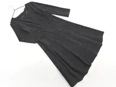 ANAYI アナイ ガンチェック Aライン ワンピース size38/黒ｘグレー ◇■ レディースのサムネイル