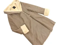 URBAN RESEARCH ROSSO アーバンリサーチロッソ ムートン調 フーディー ジャケット sizeF/ブラウン ◇■ レディース