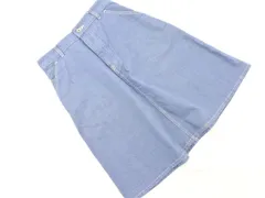 MARGARET HOWELL マーガレットハウエル Aライン 台形 デニムスカート size27/水色 ■■ レディースのサムネイル