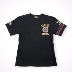vanson / モーターサイクルTシャツ 参考定価：8,900+tax SIZE:L