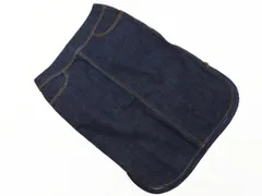 STEVEN ALAN スティーブンアラン ラウンド サイドジップ タイト デニムスカート size4/紺 ■■ レディースのサムネイル
