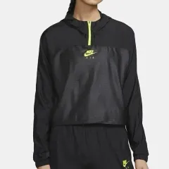 M NIKE ウィメンズ エア ハーフジップアップ フーディー Anorak（アノラック） ウィンドブレーカー ジャケット
