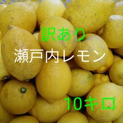 訳あり】☆瀬戸田レモン☆ 10キロ(箱込み) 広島県産 産地直送 - メルカリ