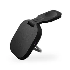 CIO NovaWave 3Way ワイヤレス充電器 3in1マグネット 最大7.5W iPhone 17 / Air / 16 / 15 / 14 / 13 / 12 / AppleWatch AirPods 充電器 スマホスタンド (ブラ 1e8a6195