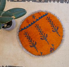 40×40cm ペルシャ絨毯 手織りギャッベ アマレ族 ギャベ - メルカリ