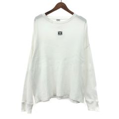 LOEWE オーバーサイズフィット ロングスリーブ Tシャツ（コットン