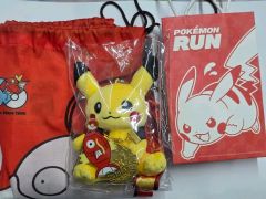 韓国限定 ピカチュウ 30周年 メダル ぬいぐるみ ポケモンラン 参加者