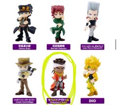 ジョジョの奇妙な冒険ミニフィギュア承太郎花京院ジョセフワーコレ一番 