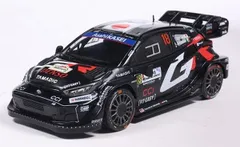 新品 国際貿易 KBモデル 1/43 トヨタ GR ヤリス Rally1 ラリー・ジャパン 2025 #18 勝田貴元/A.Johnston 完成品ダイキャストミニカー KBSP26001B [佐川急便]のサムネイル