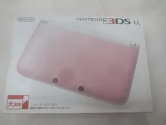  ゲーム ニンテンドー3DS LL 本体 SPR-001 ピンク×ホワイト 動作品 箱付き 中古品