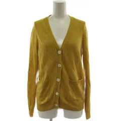 マックスマーラ ウィークエンドライン MAX MARA WEEKEND LINE カーディガン S 黄 イエロー 長袖 リネン Vネック P7.WEK.GIA.09M /GG ■GY11のサムネイル