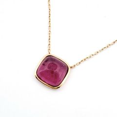 ☆美品☆ K18大粒ルビー(2ctUP)付ネックレス 鑑別書取得予定 - メルカリ