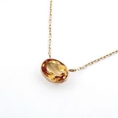 幻の稀少石】K18YG パロットクリソベリル ペンダントネックレス - メルカリ