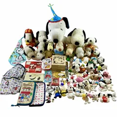 ★ SNOOPY スヌーピー グッズ まとめ商品 ぬいぐるみ マスコット 雑貨 など チャーリー・ブラウン サリー PERNUTS 現状品 3.8kg