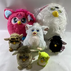 ★ 希少 レア 当時物 Furby ファービー ぬいぐるみ 計7点 まとめ商品 初代 ヒョウ柄 TOMY TIGER ELECTRONICS 動作未確認 ジャンク品のサムネイル