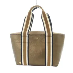 ADMJ アクセソワ Accessoires De Mademoiselle トートバッグ ハンド レザー ロゴ ゴールド金具 茶 ブラウン ■GY18 /MQのサムネイル