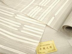 新品 正絹 夏 紬 紗紬 反物 別誂 天然繭 夏芭蕉 白川貞夫 2227 - メルカリ
