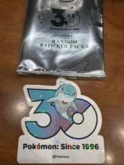韓国限定】 ポケモン 30周年記念 ステッカー アローラ サンド メガ