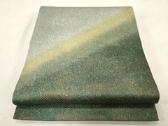 未使用 正絹 《変わり織》逸品 グラデーション 全通袋帯 - メルカリ
