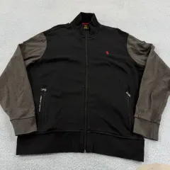 正規品/L POLO RALPH LAUREN(ポロラルフローレン) バイカラー ジップアップ ジャケット BB