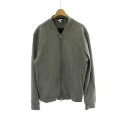 アルマーニ コレツィオーニ ARMANI COLLEZIONI ブルゾン ジャンパー M グレー 織り柄 リブ襟 長袖 /PP ■GY18のサムネイル