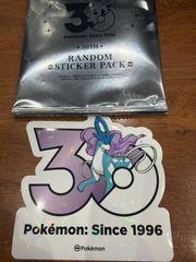 韓国 ポケモン 30周年 ステッカー ニャスパー ニャオニクス - メルカリ