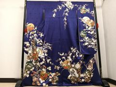 振袖フルセット 高身長 銀通し 手描き友禅 成人式振袖 振袖 裄丈72