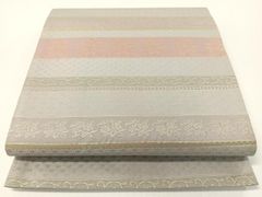 専用帯8598 ●あらいそ謹製 高級 正絹 紗 夏帯 全通 袋帯 帯8598 ○あらいそ謹製 高級 正絹 紗 夏帯 全通 袋帯 - メルカリ