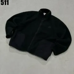 ナイキ ブラック フリース ジップアップ ジャケット