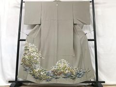 平和屋着物●豪華振袖　枝花文　暈し染め　金彩　正絹　逸品　AABG8516ph 平和屋着物□豪華振袖 枝花文 暈し染め 金彩 正絹 逸品 CABG6434xeの