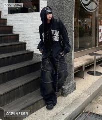 ラインストーンパンツ jadedLondon thugclub - メルカリ