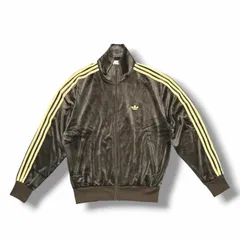 国内正規 未使用 adidas FB TT VELOUR ファイヤーバードベロアトラックジャケット ジャージ アディダス KD9373 ブラウン系 M （15368M）
