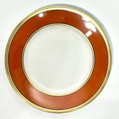 ジノリ　インペロ　コンテッサ　オレンジ　19.5cm プレート （8） ◇ Ginori 1735　Richard Ginori　Impero　Contessaのサムネイル