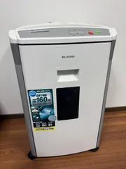 業務用 シュレッダー アイリスオーヤマ オートフィードシュレッダー シュレッダー KTF160HC-W 39リットル 160枚セット可能のサムネイル