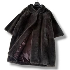 24AW 極美品 現行マッキントッシュ FYVIE チェックウールコート 紺