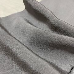 6172］色無地 上質ちりめん 一つ紋 二つ引き 正絹 着物 袷 - メルカリ