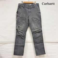 90s USA製 鬼フェード カーハート ダブルニー ダックペインターパンツ