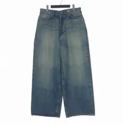 マーカ marka 26SS BAGGY JEANS オーガニックコットン 13.5oz セルビッチデニム バギージーンズ 3 インディゴ M26A10PT11Cのサムネイル