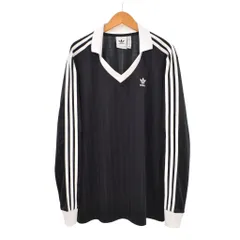 アディダス adidas アディカラー ピケ サッカー 長袖 Tシャツ フットボール L 黒 ブラック IZ4808