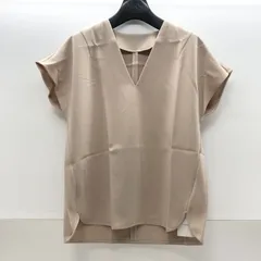 【タグ付き/美品】titivate レディース ブラウス Lサイズ フレンチスリーブ ベージュ系 ティティベイト KSKY26-1655のサムネイル