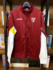 90s ASローマ　トラックジャケット　サッカージャケット　93/94 90s ASローマ トラックジャケット サッカージャケット 93/94 - メルカリ
