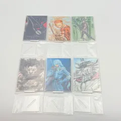 一番くじ ベルセルク 運命に抗う、黒い剣士 アクリルスタンドコレクション 6種セット ガッツ グリフィス ゾッド セルピコ スカルナイト