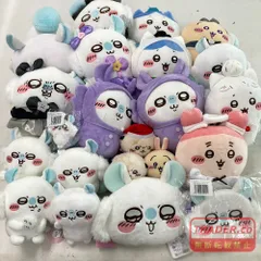 02w24654 ちいかわ ぬいぐるみ・マスコット まとめ売り 23点 モモンガ/ハチワレ/うさぎ/ラッコ/古本屋 モモンガ多め 現状品【中古品】