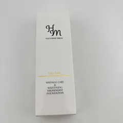 【未使用】HADAMEKI MIRAI ハダメキミライ 薬用リンクルケア 美白リキッドファンデーション SPF50+ PA++++  26g ライトオークルのサムネイル